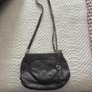 **Brighton Puffed Heart Crossbody Bag**